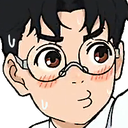 Okarun_LookAway emote for Discord