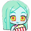rebPopcorn emote for Discord
