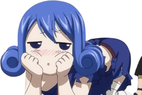 Juvia_waiting emote for Discord