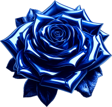Blue3dshinyrose emote for Discord