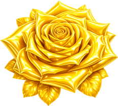 3dyellowshinyrose emote for Discord