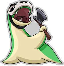 ScaryNessie emote for Discord