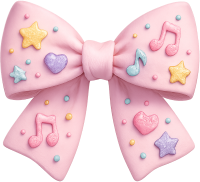 Pinkgirlybow emote for Discord