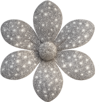 Gray_sparkling_flower emote for Discord