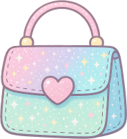 Sparklinggirlypurse emote for Discord