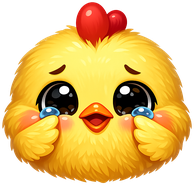 tearychick emote for Discord