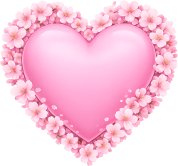 Pinksakuraheart emote for Discord