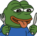 pepehungry emote for Discord