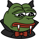 pepevampire emote for Discord