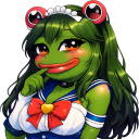 pepewaifu emote for Discord