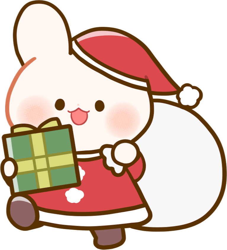 SantaBunny emote for Discord