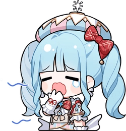 NikkiSleepy emote for Discord