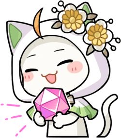 MomoDiamond emote for Discord