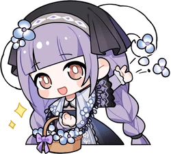 NikkiFlowers emote for Discord