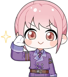 NikkiSalute emote for Discord