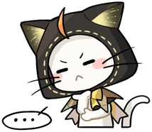 MomoThink emote for Discord