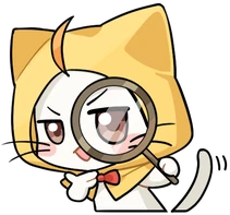 MomoInspect emote for Discord