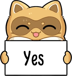 BibcoonYes emote for Discord