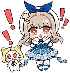 NikkiSurprise emote for Discord