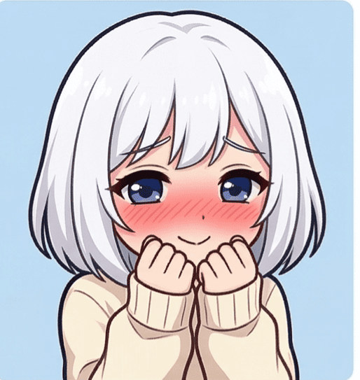 shy emote for Discord