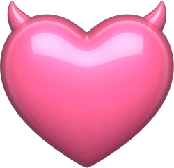Aestheticdevilheart emote for Discord