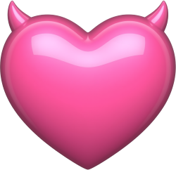 Aestheticdevilheart emote for Discord