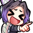 Shinobu_laugh emote for Discord
