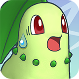 Chikorita_Shock emote for Discord