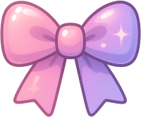 Pink_purple_bow emote for Discord