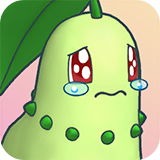 Chikorita_Sad emote for Discord
