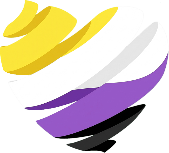 swirl_heart_nonbainry emote for Discord