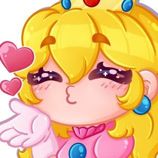 Peach_Kiss emote for Discord