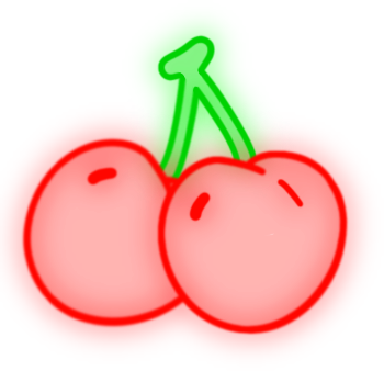 neon_cherries emote for Discord