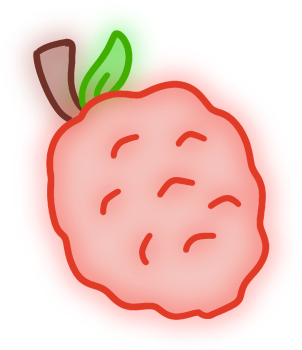 neon_lychee emote for Discord