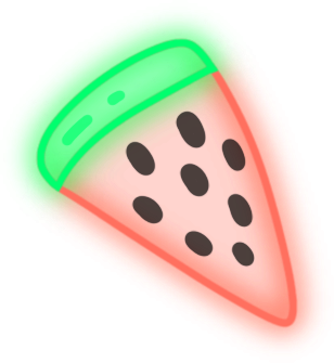 neon_watermelon emote for Discord