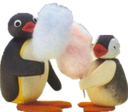 pingu_cottoncandy emote for Discord