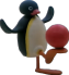 pingu_football emote for Discord