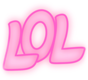 neon_lol_pink emote for Discord