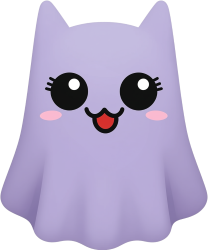 Ghostcat emote for Discord