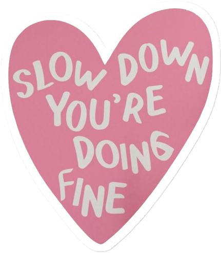 Slowdownyouredoingfine emote for Discord