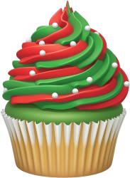 Redgreenfrostedcupcake emote for Discord