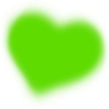 foggyheart_green emote for Discord