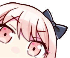 mizupeek emote for Discord