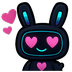 techbunny_love emote for Discord