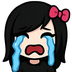 emogirlcry emote for Discord
