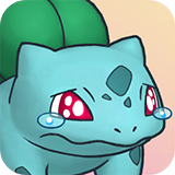 Bulbasaur_Tearful emote for Discord