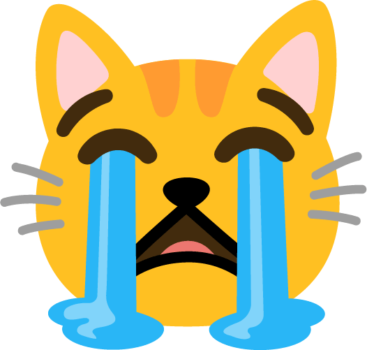 cat_sob emote for Discord