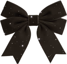 Elegantblackvelvetbow emote for Discord