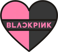 Blackpinkheart emote for Discord
