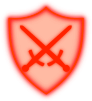 Role_Mod_Red emote for Discord